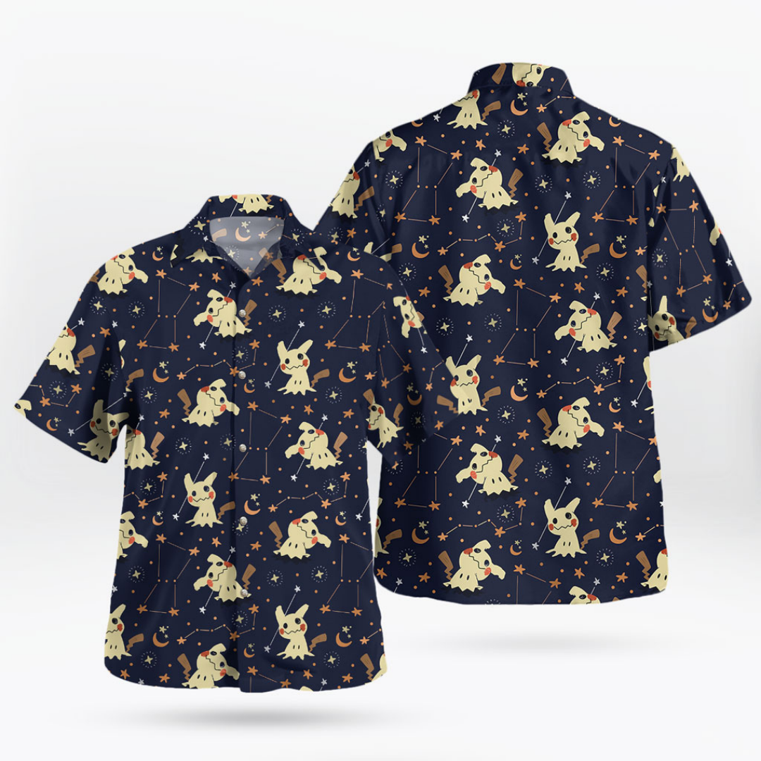 Mimikyu Night Sky Hawaiian Shi - Summer Nights Clothing recensione e prezzo