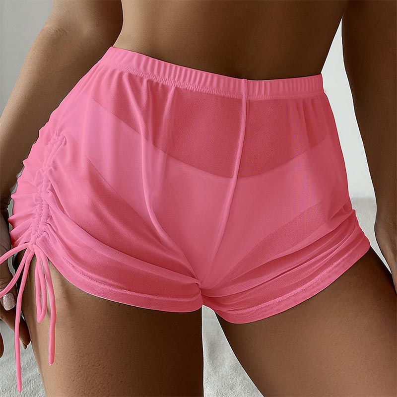 Transparent Sexy Beach Shorts  - Swim Cover Up Mesh recensione e prezzo