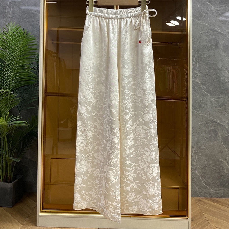 Elegant Chinese Style Jacquard - Palazzo Pant Wide recensione e prezzo