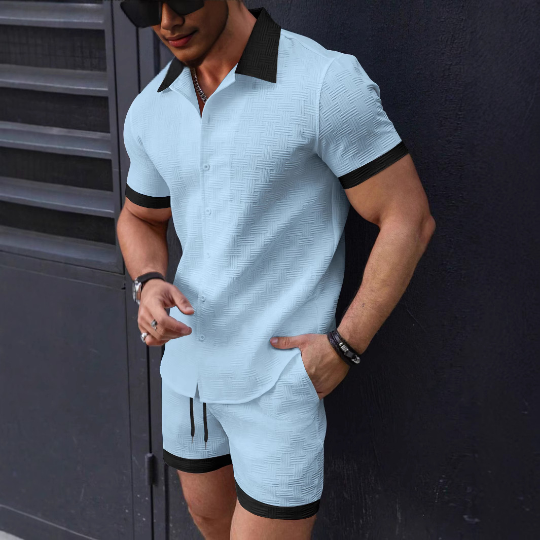 Matching Sets Trend Men Suit   - Summer Clothing Men Linen recensione e prezzo