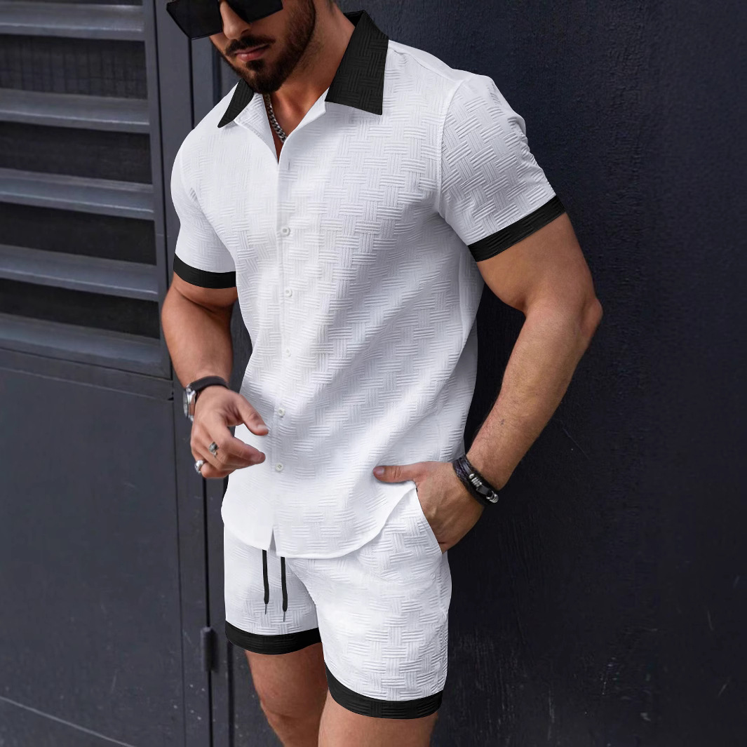 Matching Sets Trend Men Suit   - Summer Clothing Men Linen recensione e prezzo