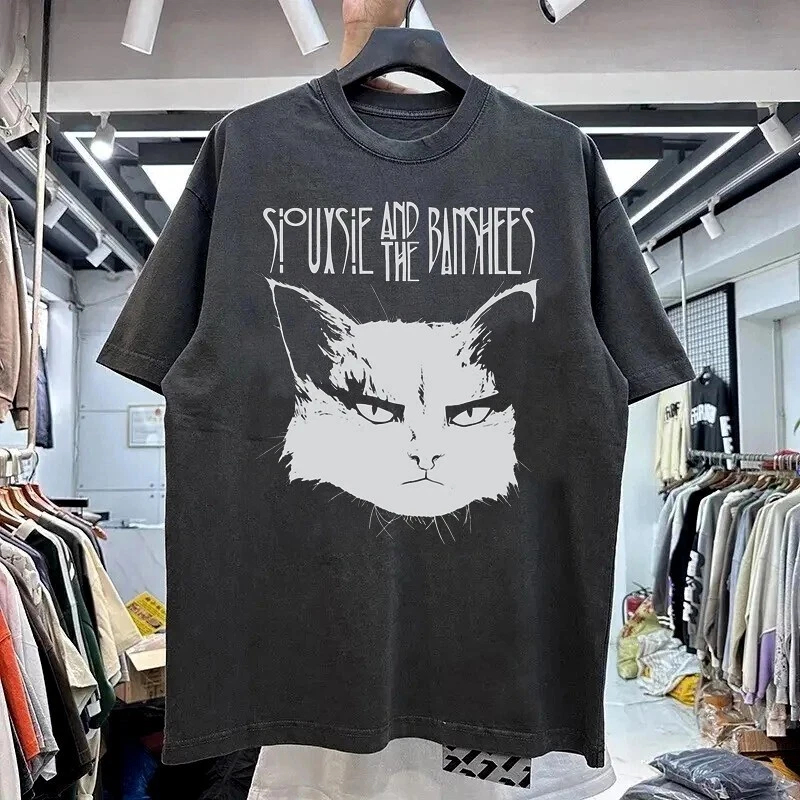 Siouxsie and the Banshees Cat  - Summer Clothing Essentials Men recensione e prezzo