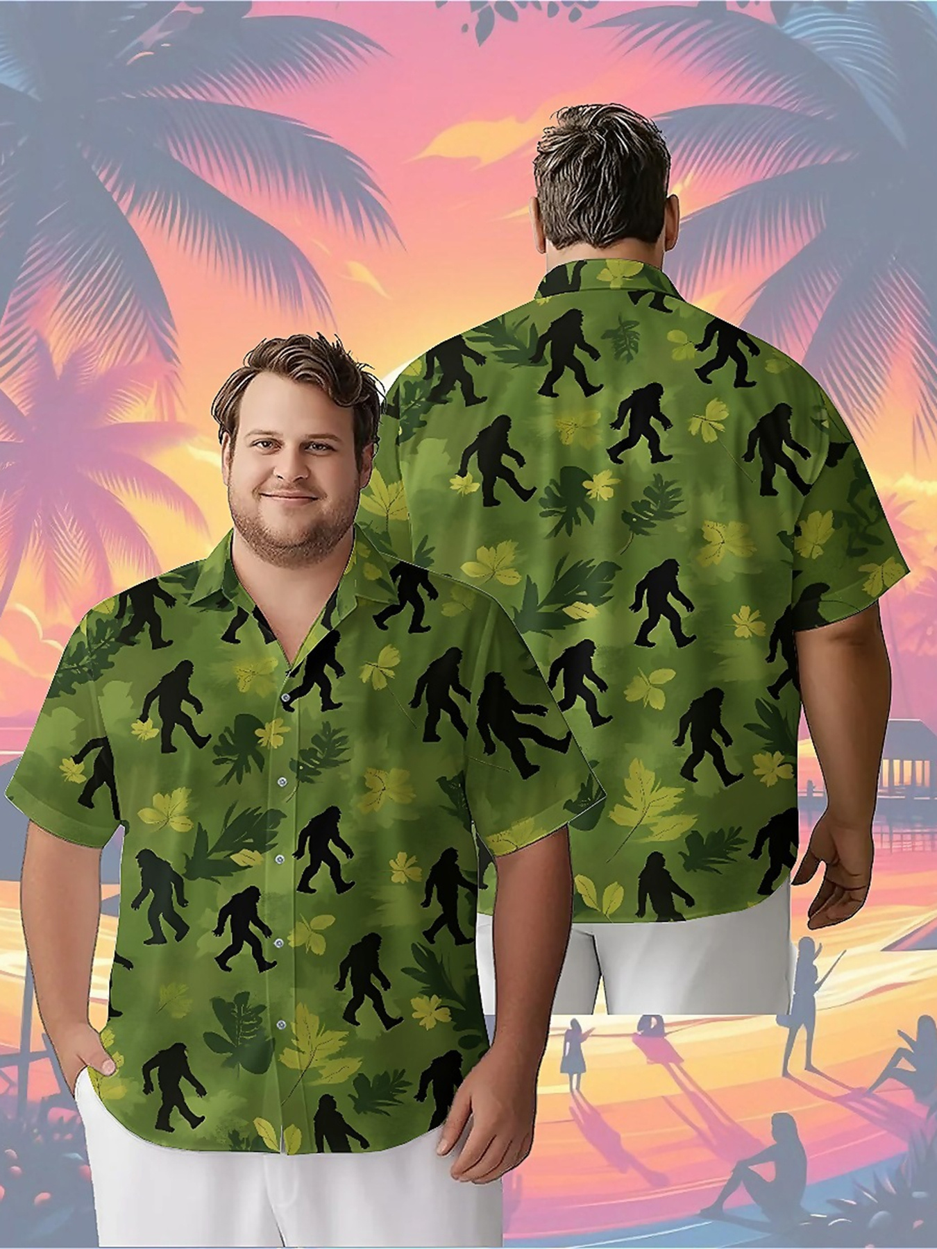 Men's Plus Size Hawaiian Shirt - Summer Clothing Patterns recensione e prezzo