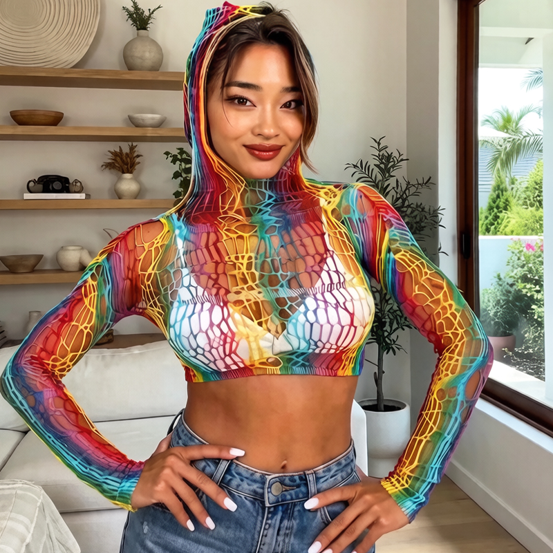 Women Summer Bodycon Top Beach - Swim Cover Up Mesh recensione e prezzo