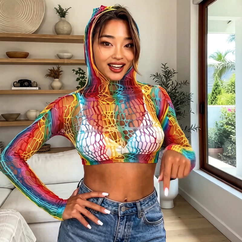 Women Summer Bodycon Top Beach - Swim Cover Up Mesh recensione e prezzo
