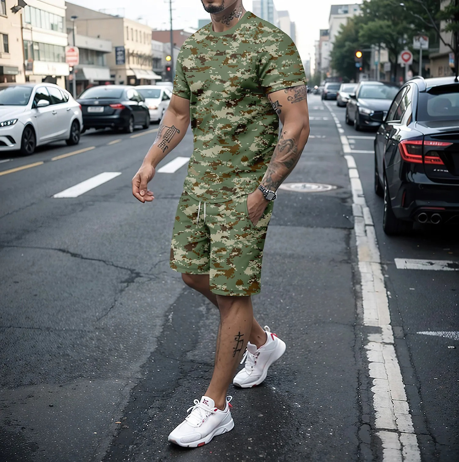 Camouflage Outdoor Tracksuits  - Summer Outdoor Clothing recensione e prezzo
