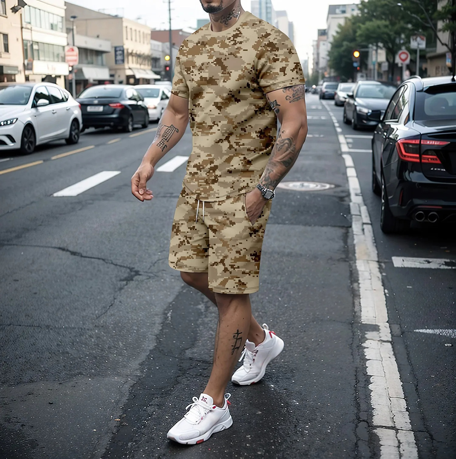 Camouflage Outdoor Tracksuits  - Summer Outdoor Clothing recensione e prezzo