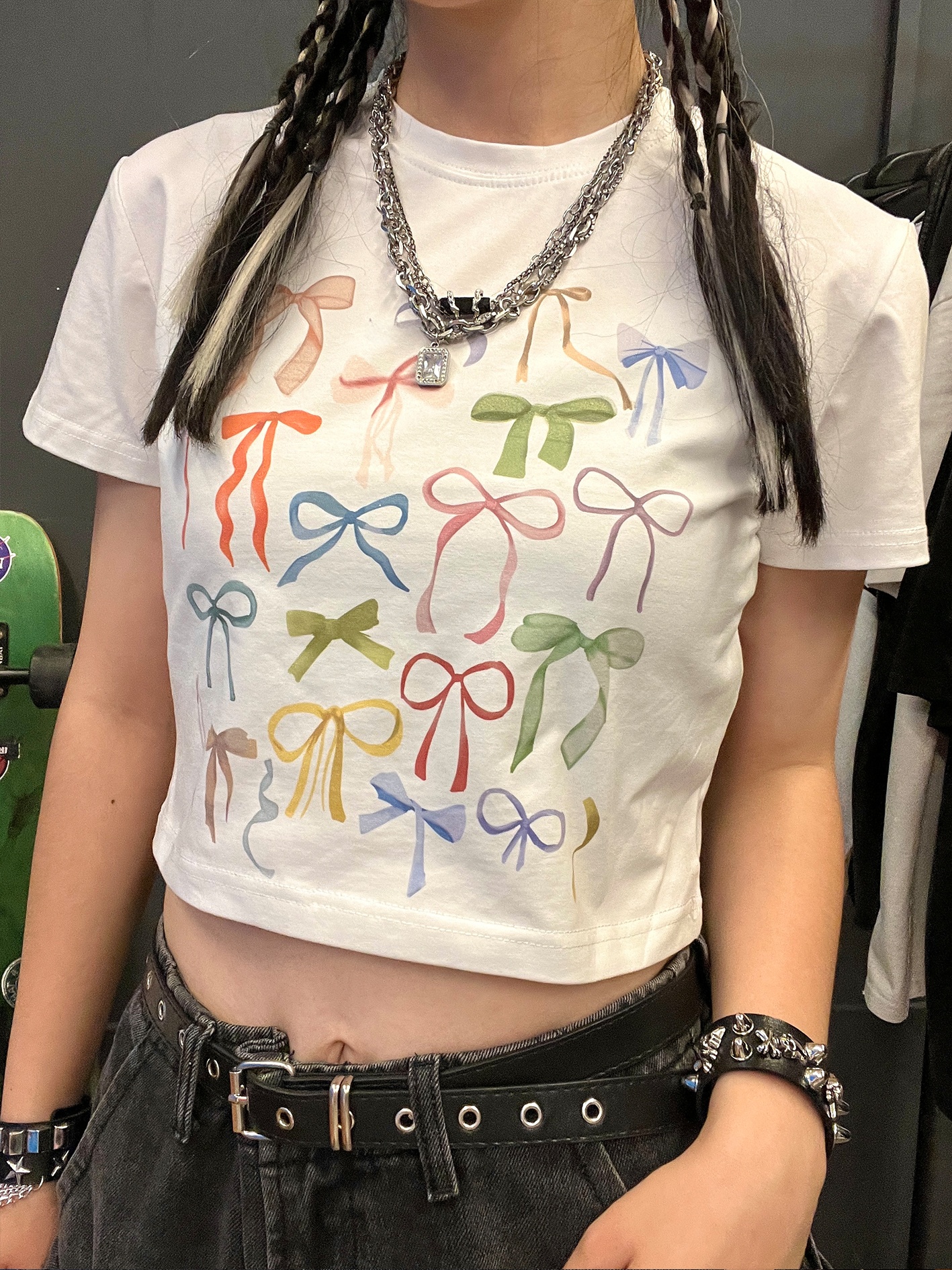 Hot  Knot Crop Top Y2K Half Sl - Summer Clothing Recommendations recensione e prezzo