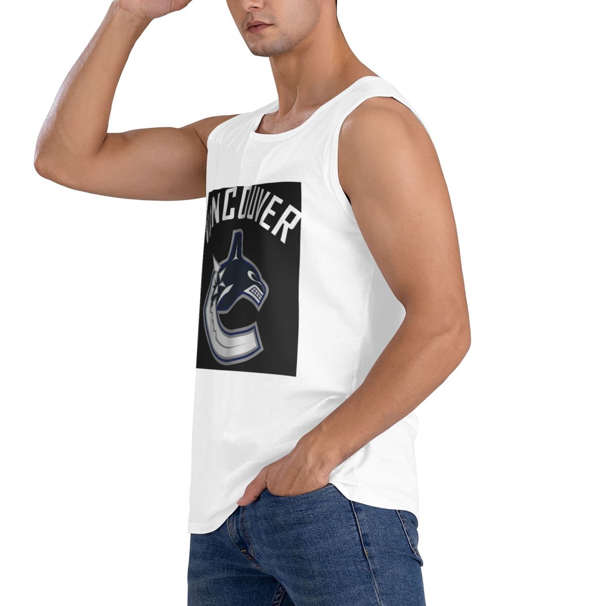 100% Cotton Vancouver Hockey C - Summer Clothing Essentials Men recensione e prezzo
