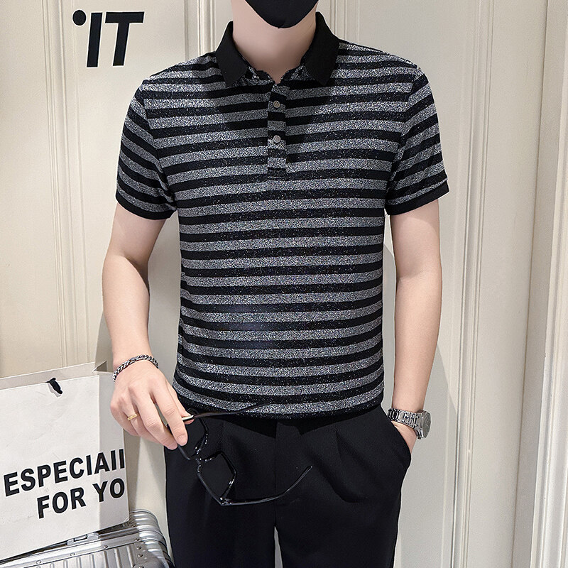 Summer Sequins Men's Polo Shir - Summer Nights Clothing recensione e prezzo