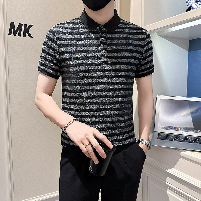 Summer Sequins Men's Polo Shir - Summer Nights Clothing recensione e prezzo