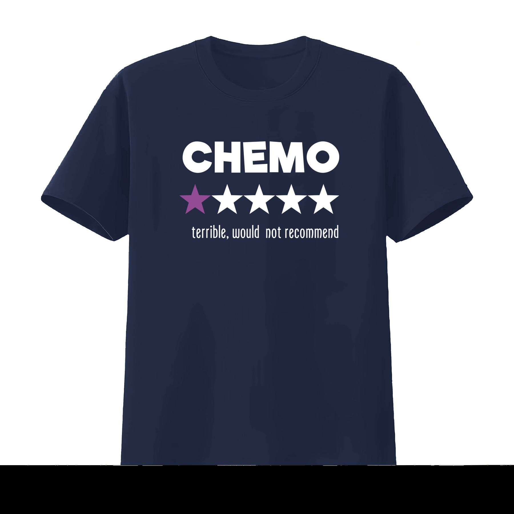Funny Chemo T Shirt with Star  - Summer Clothing Recommendations recensione e prezzo