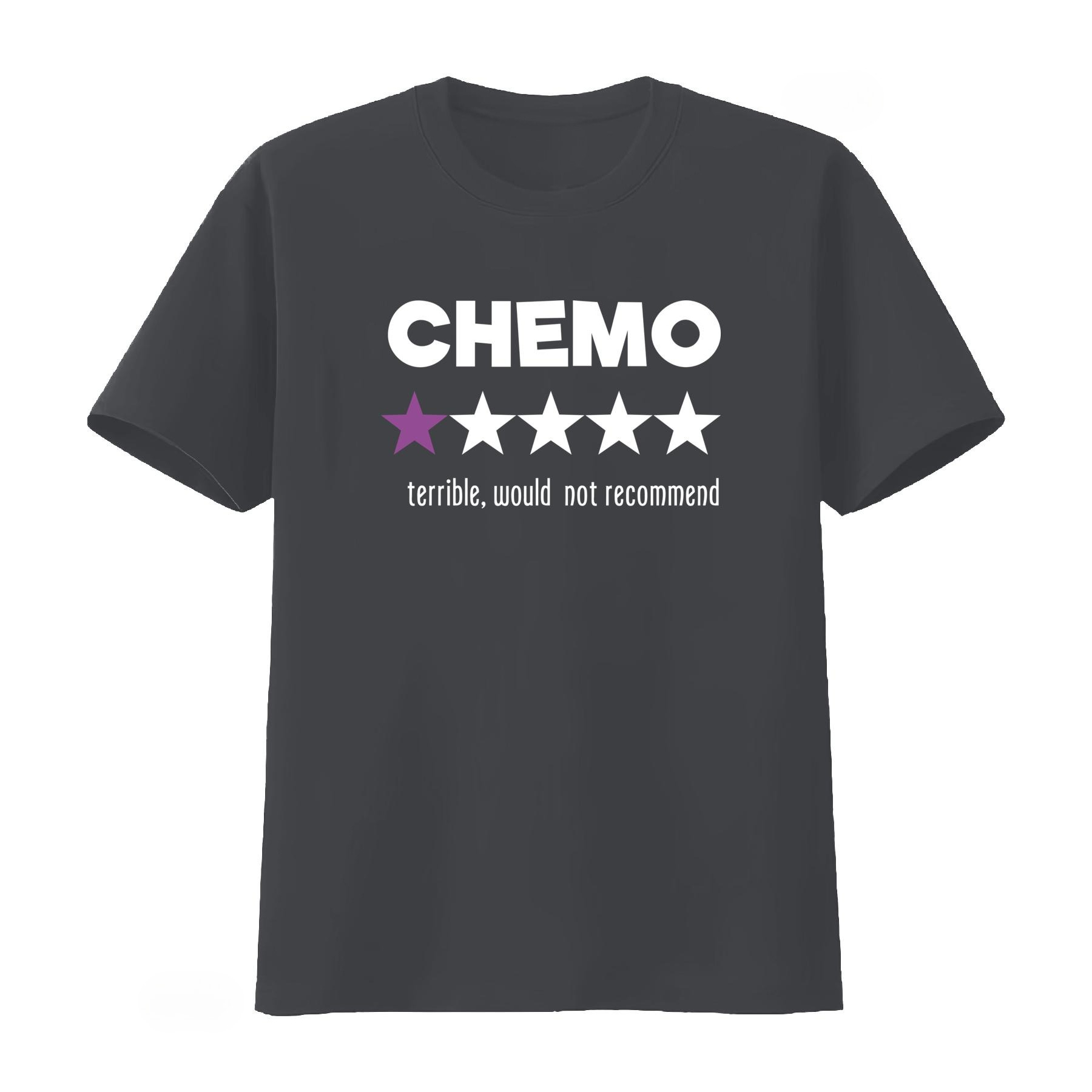 Funny Chemo T Shirt with Star  - Summer Clothing Recommendations recensione e prezzo