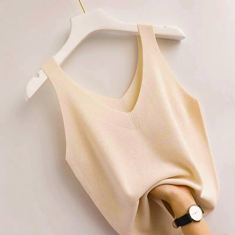 Knitting Vintage Tank Top V-Ne - Summer Zara recensione e prezzo