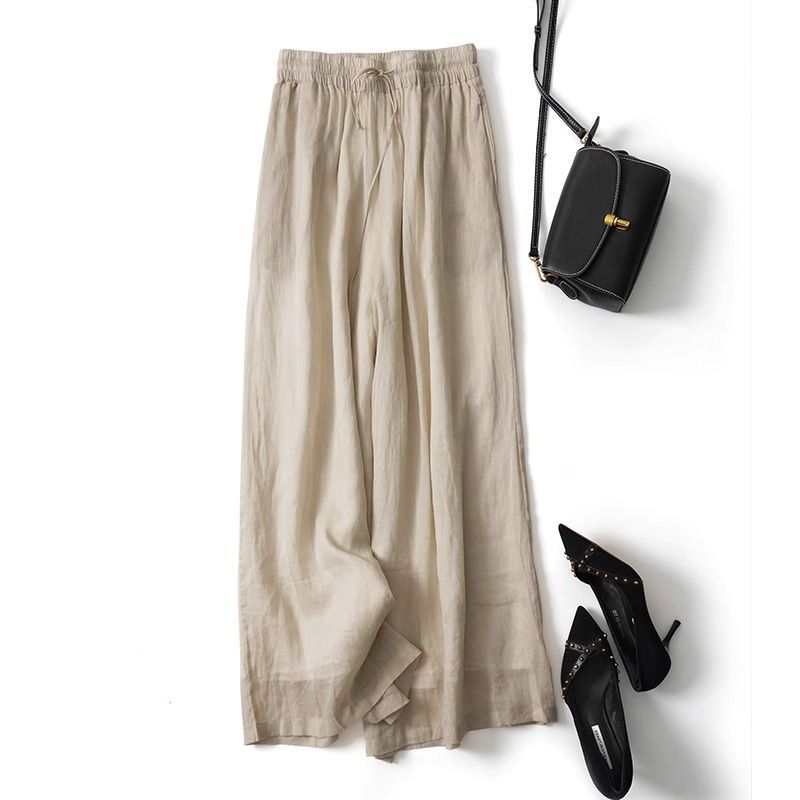 Double-Layer Cotton Linen Wide - Palazzo Pant Wide recensione e prezzo
