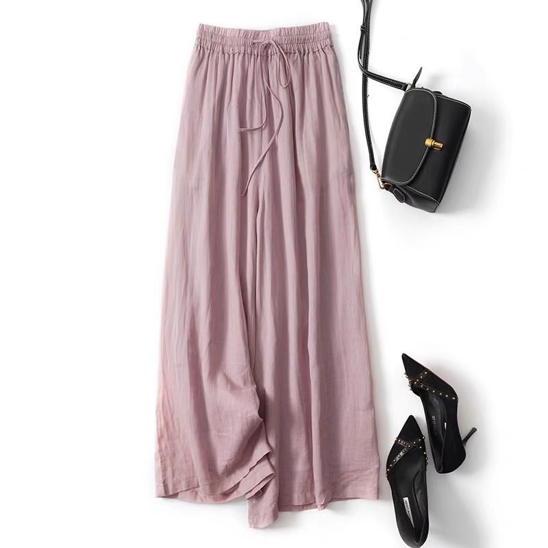 Double-Layer Cotton Linen Wide - Palazzo Pant Wide recensione e prezzo