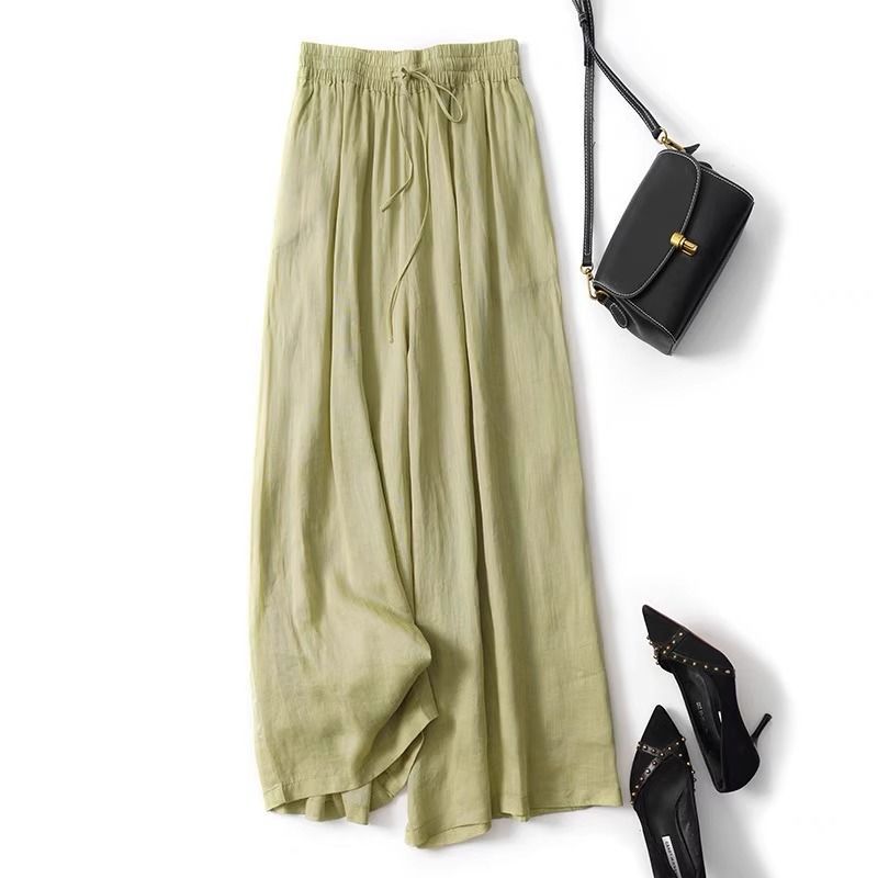 Double-Layer Cotton Linen Wide - Palazzo Pant Wide recensione e prezzo