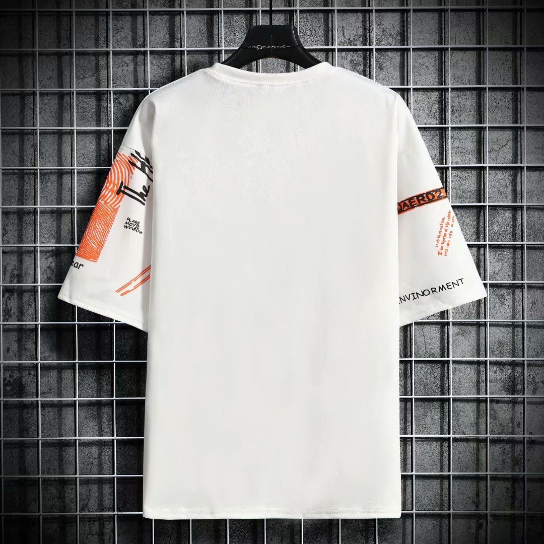 Men Harajuku Graphic Black Sum - Vintage Summer Clothing Brand recensione e prezzo