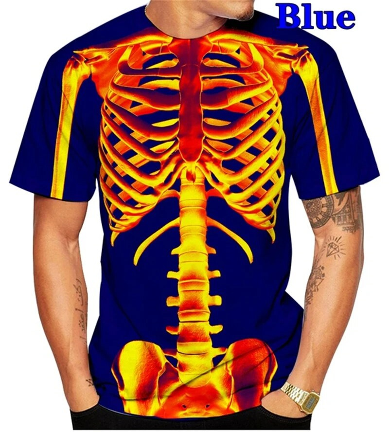 Horror Skull Skeleton Graphic  - Summer Rays Clothing recensione e prezzo