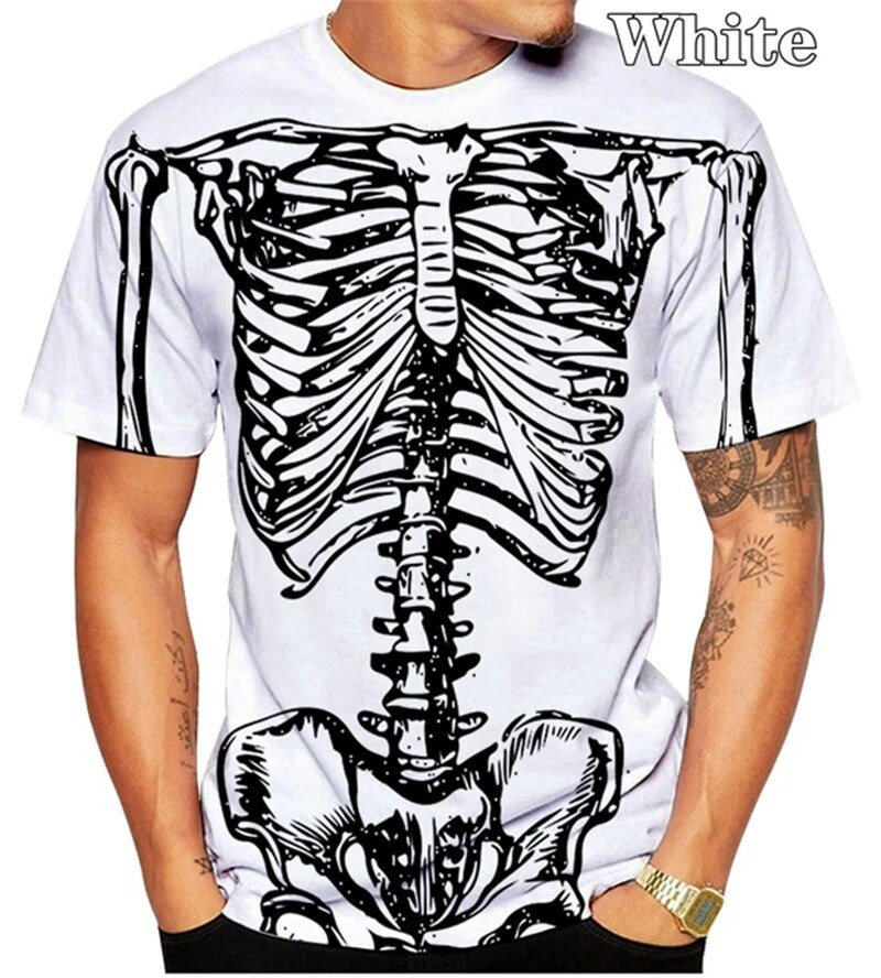 Horror Skull Skeleton Graphic  - Summer Rays Clothing recensione e prezzo