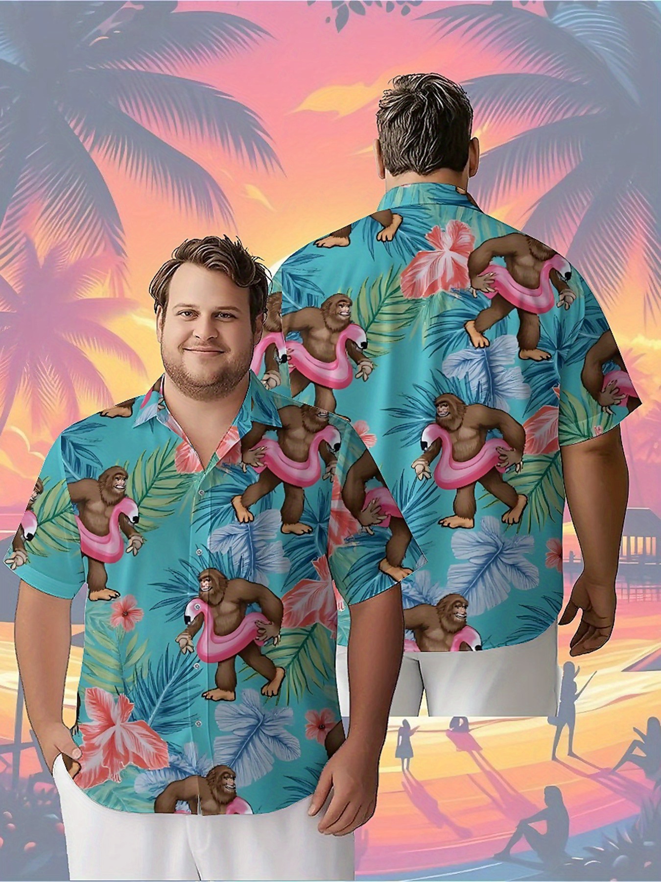 Men's Plus Size Hawaiian Shirt - Summer Clothing Patterns recensione e prezzo