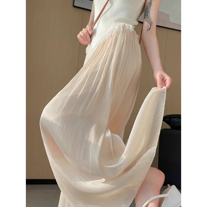 Women's Glitter Sheer Wide Leg - Palazzo Pant Wide recensione e prezzo