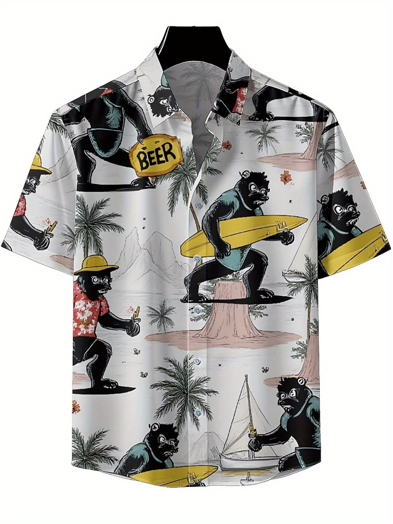 Men's Plus Size Hawaiian Shirt - Summer Clothing Patterns recensione e prezzo