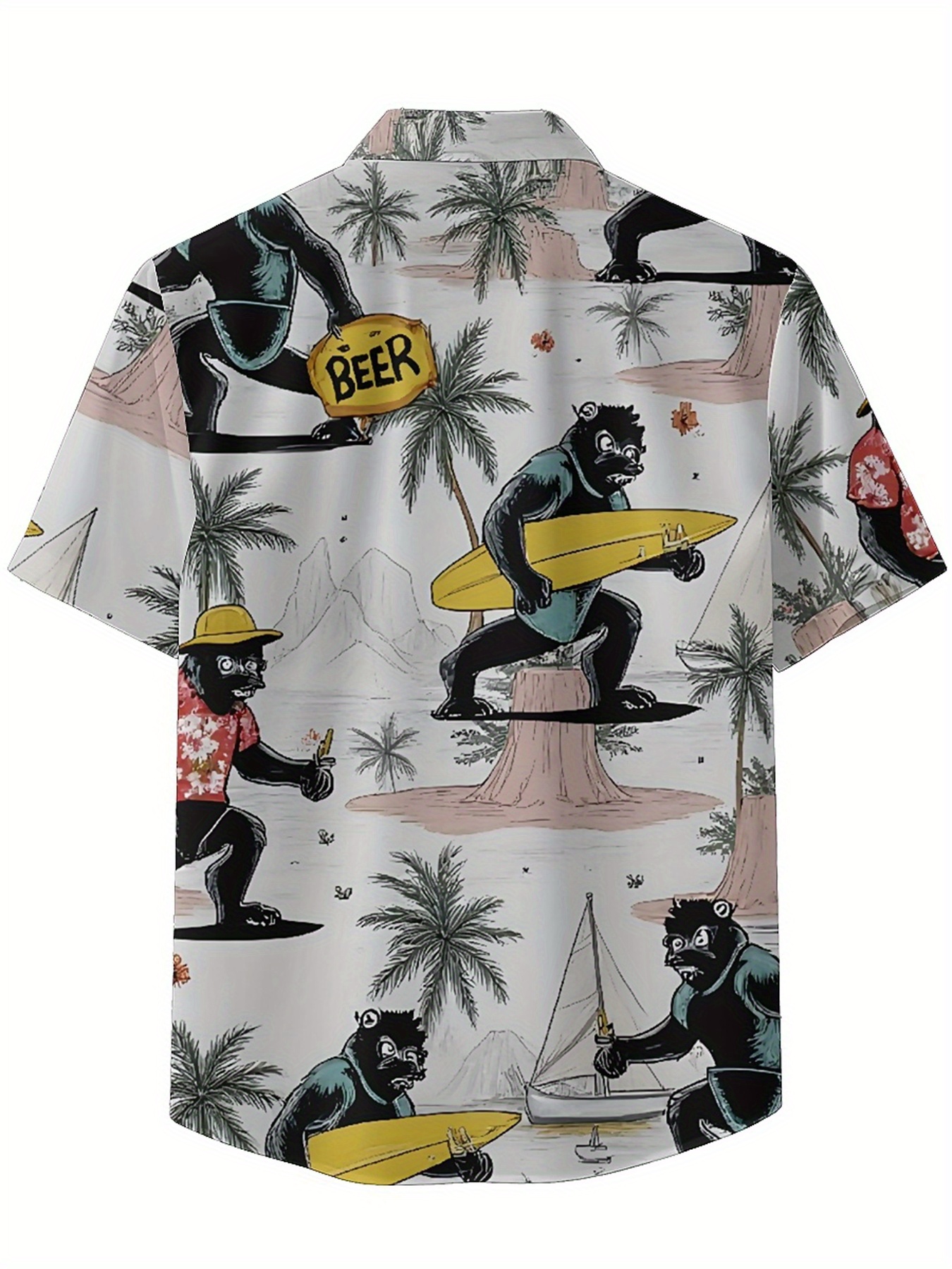 Men's Plus Size Hawaiian Shirt - Summer Clothing Patterns recensione e prezzo