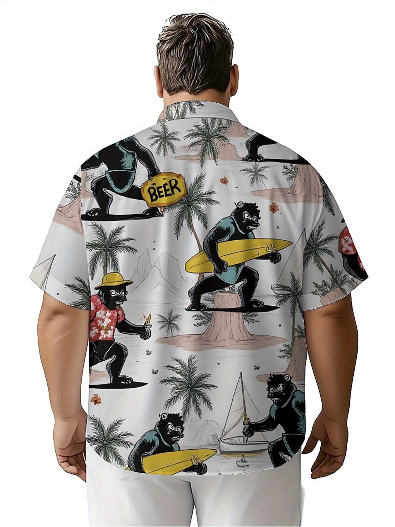 Men's Plus Size Hawaiian Shirt - Summer Clothing Patterns recensione e prezzo