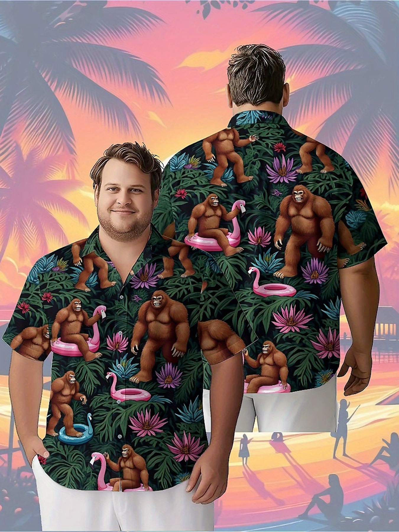 Men's Plus Size Hawaiian Shirt - Summer Clothing Patterns recensione e prezzo