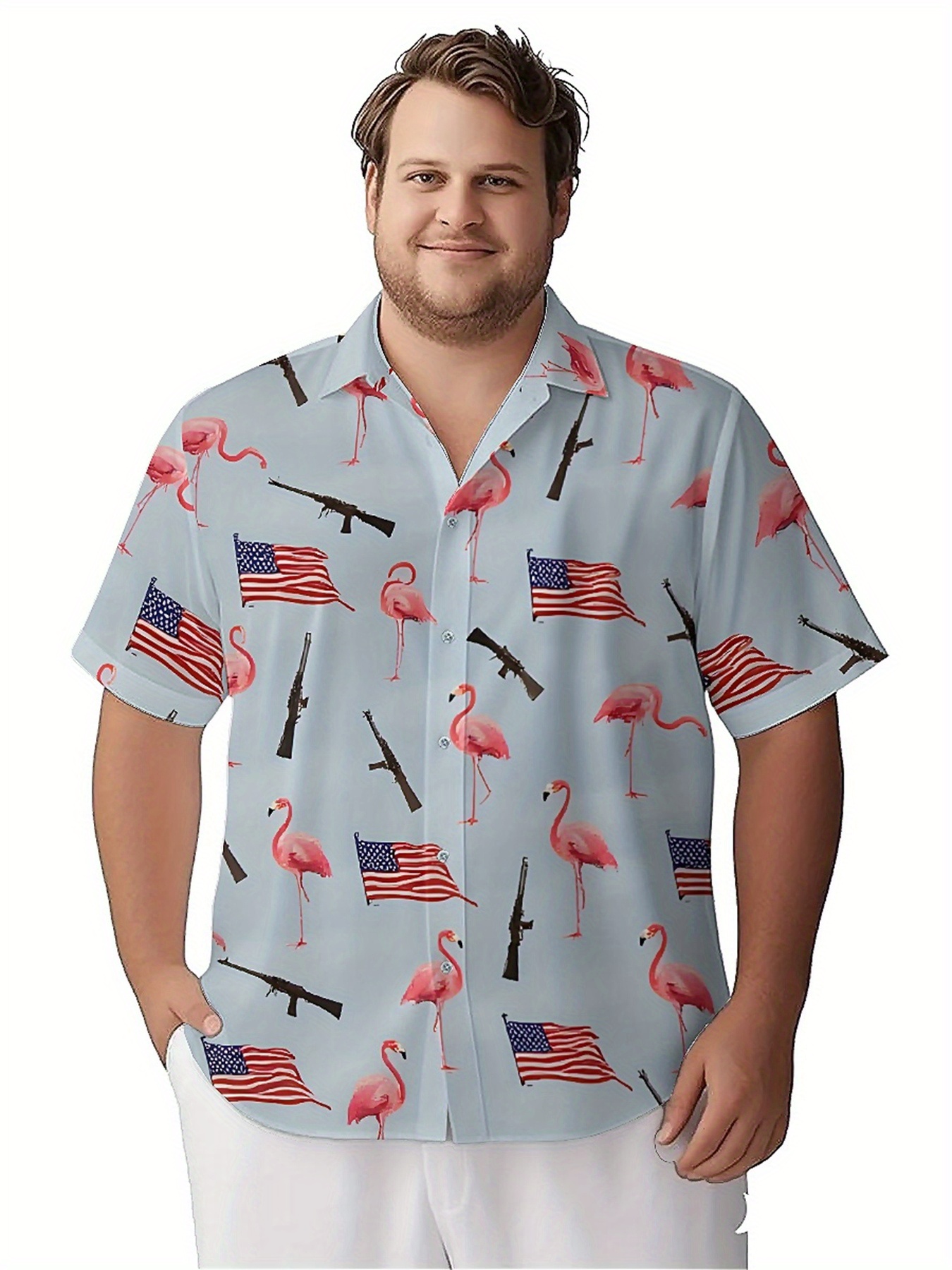 Men's Plus Size Hawaiian Shirt - Summer Clothing Patterns recensione e prezzo