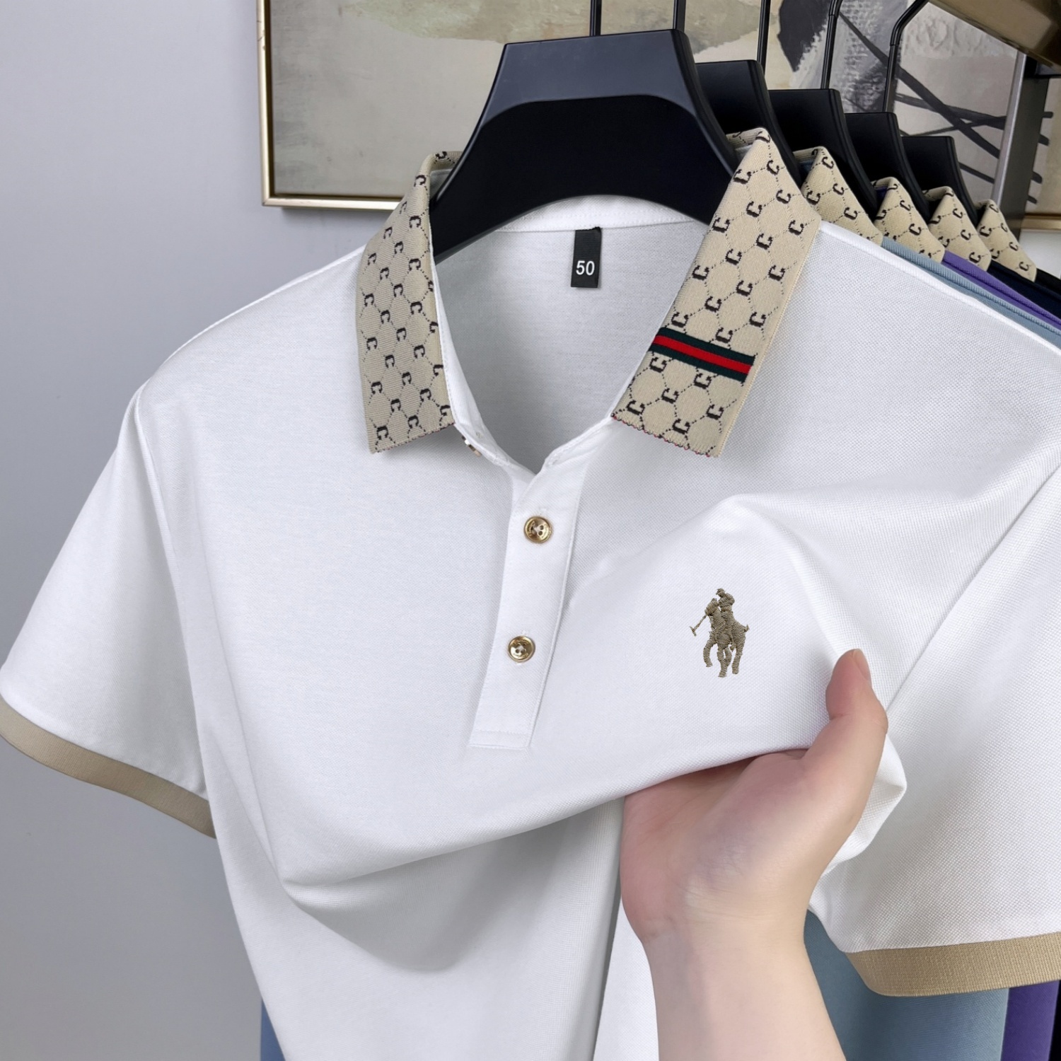 Summer Men's New Polo Shirt Co - Summer Clothing Men Linen recensione e prezzo