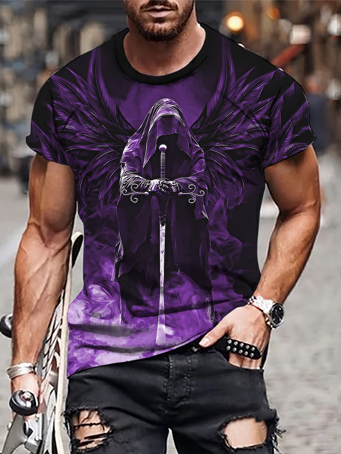 Summer Viking Warrior Pattern  - Summer Viking Clothing recensione e prezzo
