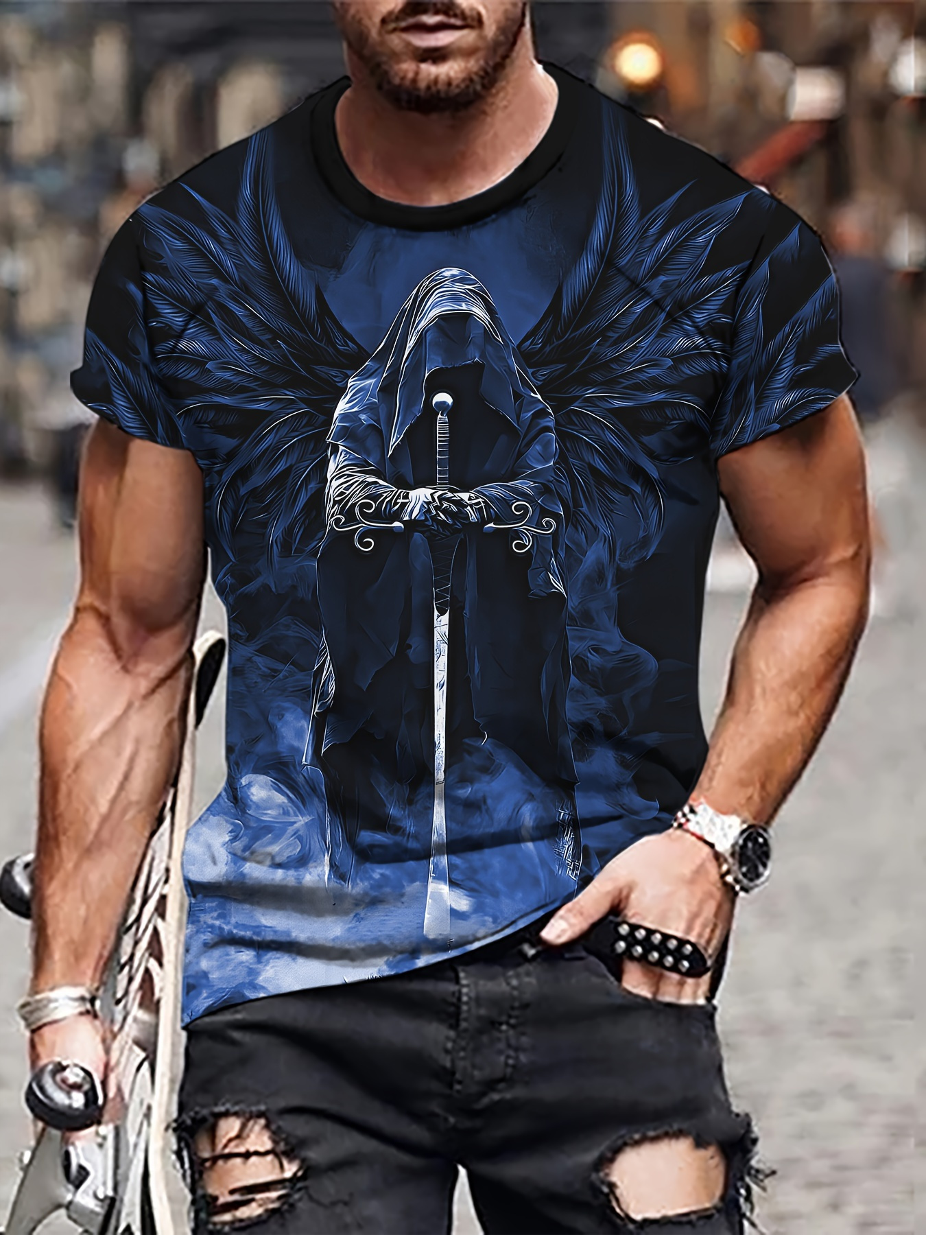 Summer Viking Warrior Pattern  - Summer Viking Clothing recensione e prezzo