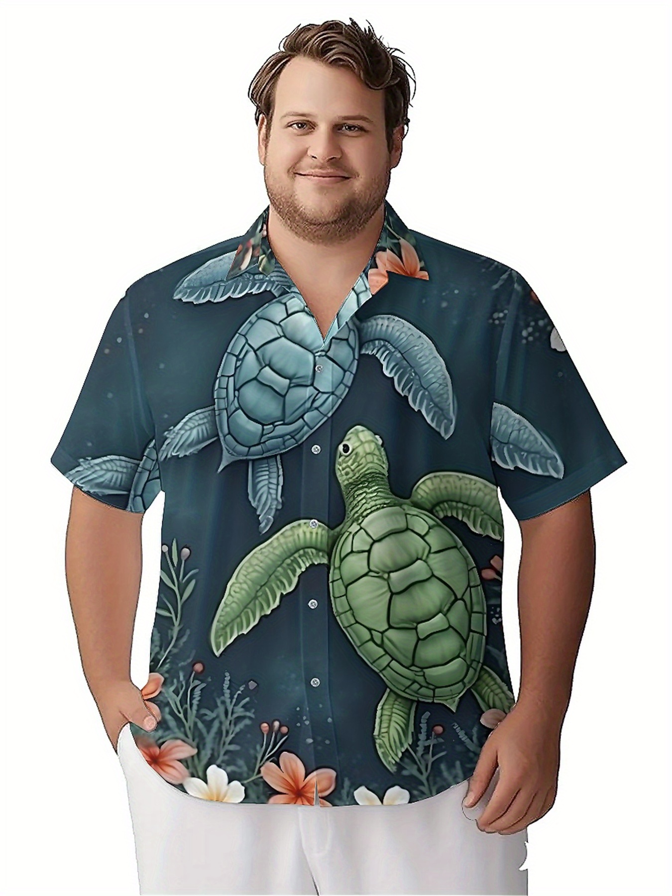 Men's Plus Size Hawaiian Shirt - Summer Clothing Patterns recensione e prezzo