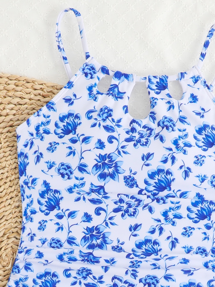One Piece Girls Kids Swimsuit  - Swim Cover Up Mesh recensione e prezzo