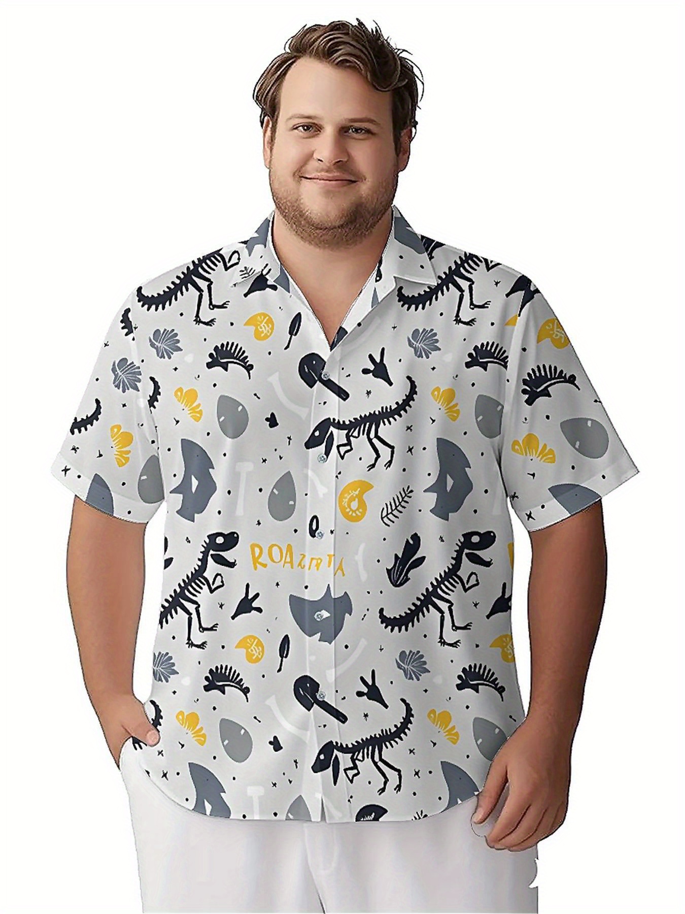 Men's Plus Size Hawaiian Shirt - Summer Clothing Patterns recensione e prezzo